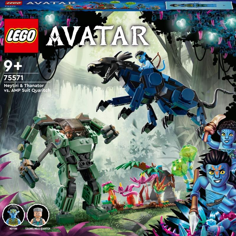 Lego Neytiri And Thanator Vs AMP Suit Quaritch Building Set