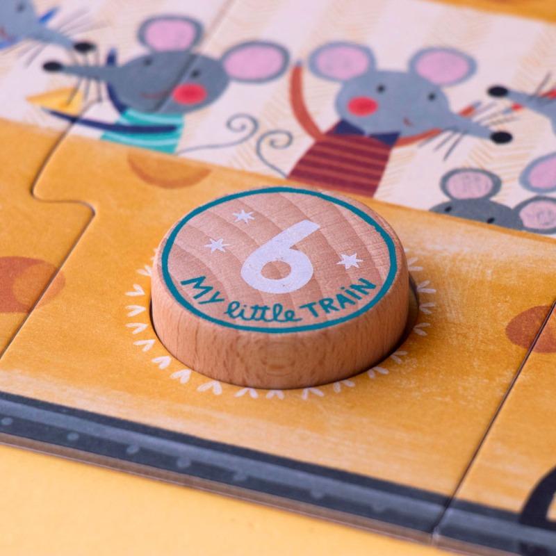 Londji - My Little Train Number Puzzle