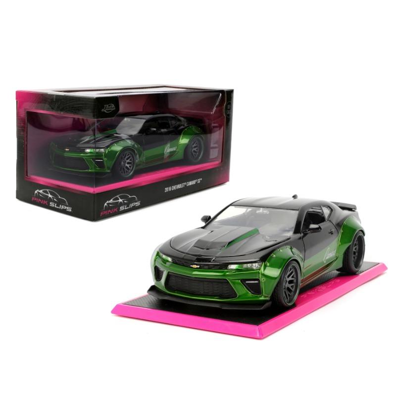 جادا - سيارة جادا بينك سلبس 1:24 شيفروليه كامارو 2016