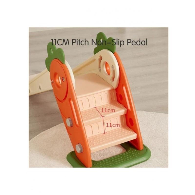 Baby Love Carrot Slide Bottom Board Ball RING Orange