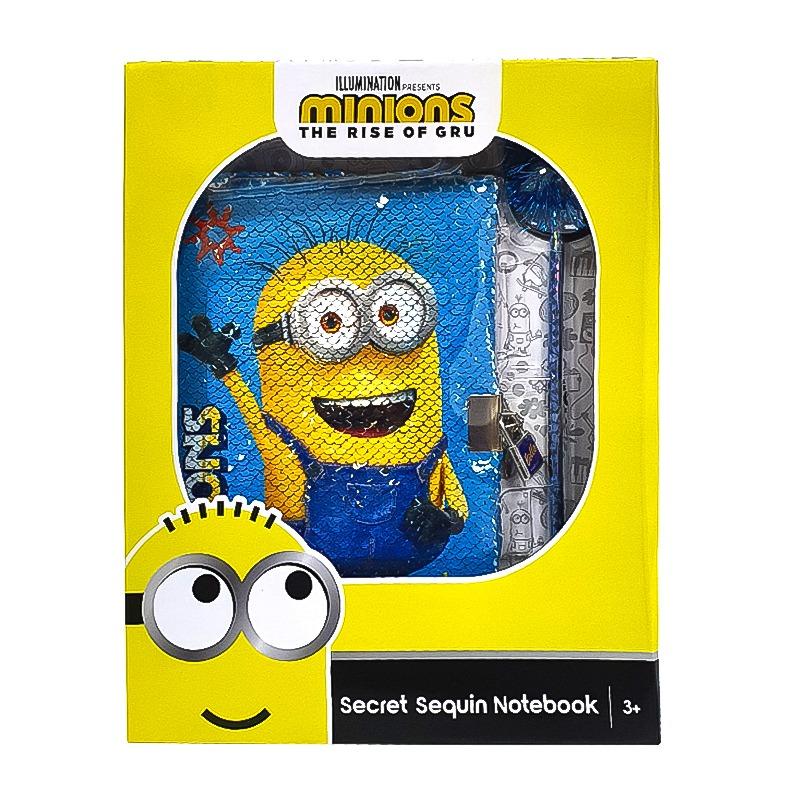 Minions The Rise Of Gru Secret Sequin Notebook