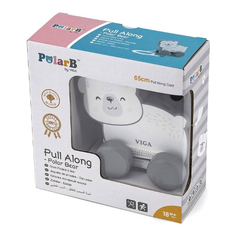 Viga - Pull Along Polar Bear