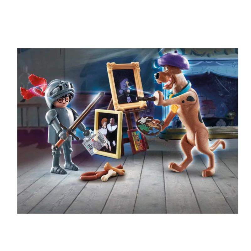 بلاي موبيل - مجموعة لعب مغامرات سكوبي دو مع الفارس الأسود