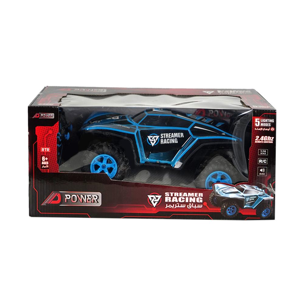 سيارة السباق ستريمير بجهاز تحكم عن بعد - لون أزرق