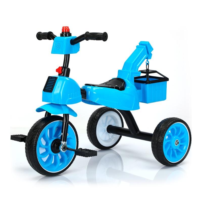 Children Tricycle Crane With Light & Music