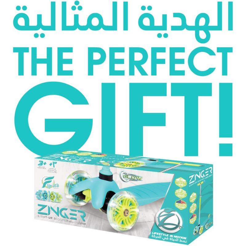 Madd Gear Zycom Zinger Scooter - Blue Lime