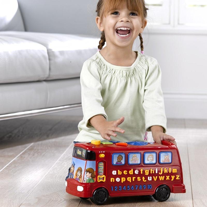 حافلة تعلم الحروف الأبجدية