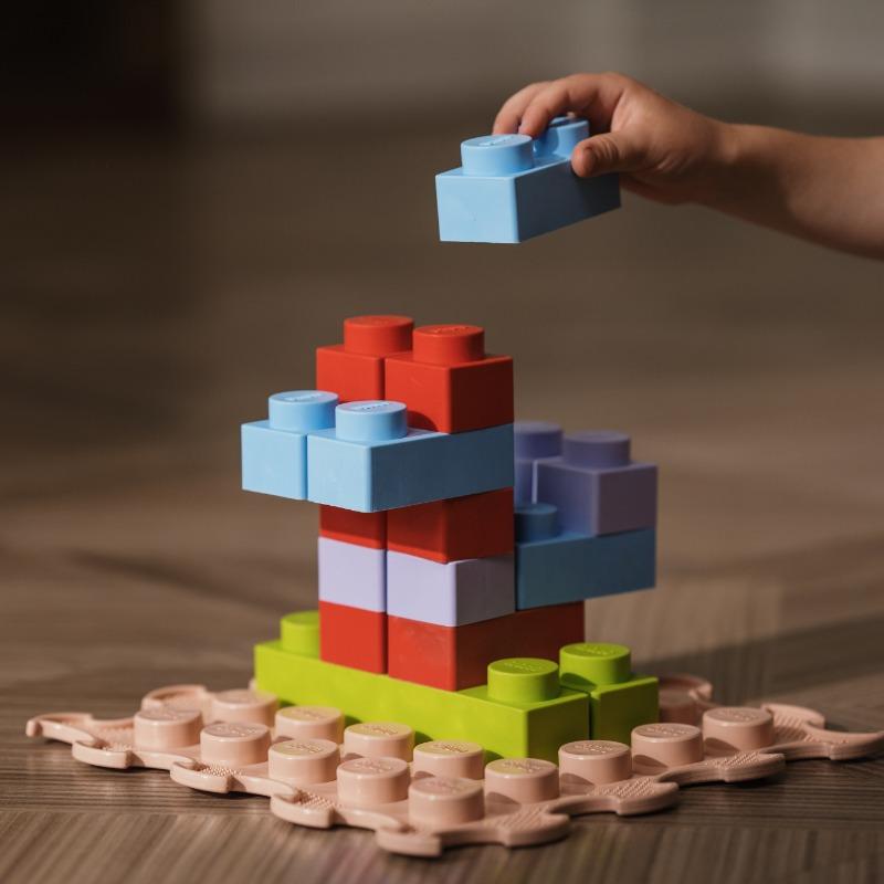 Ortoto World of Sensory Soft Bricks Large -32 pcs