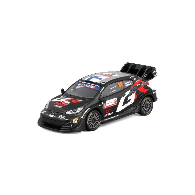 Bburago Toyota GR Yaris Rally1 Hybrid WRC 2024 Rovanperä #69 1:43 Die-Cast Model