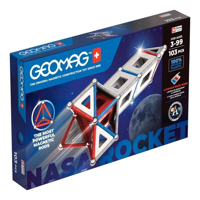 Geomag Classic Panels Recycled Nasa Rocket Sp - 103 Pcs