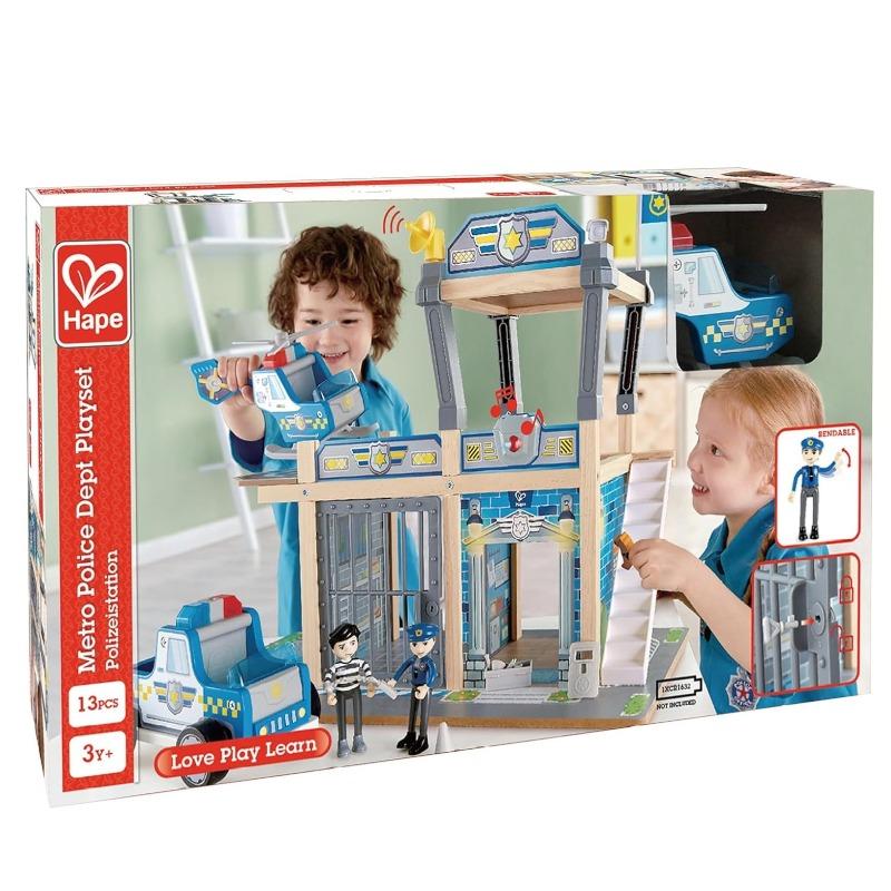 Hape - Metro Police Dept Playset