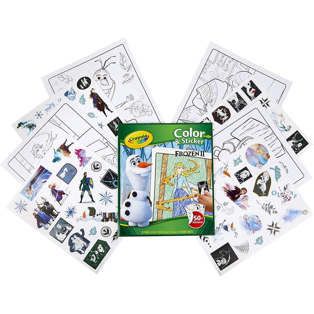 Crayola Disney Frozen Color And Sticker