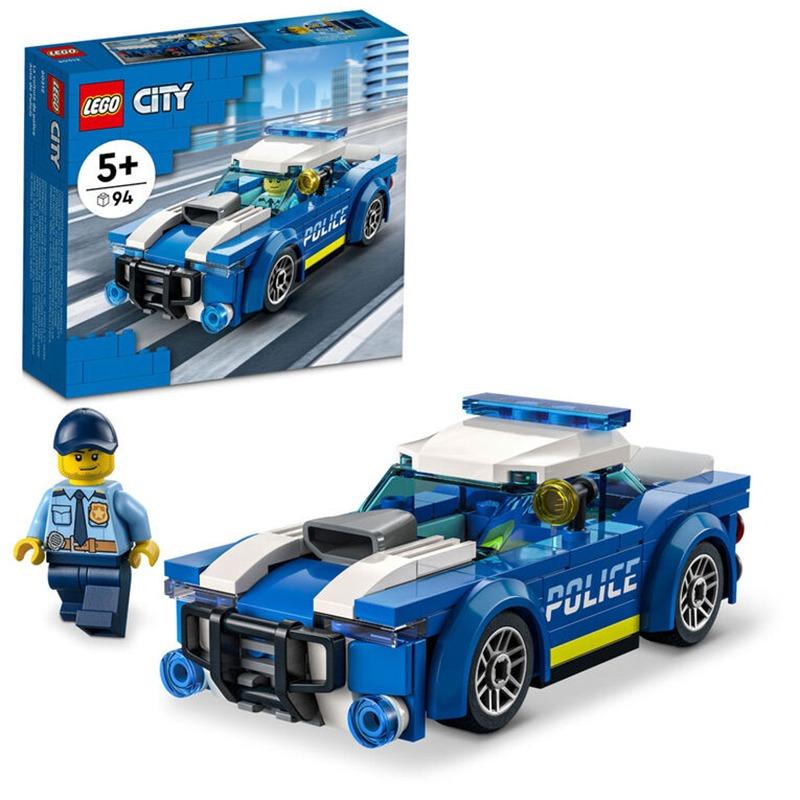 LEGO City Police Car Building Kit - 94 Pieces