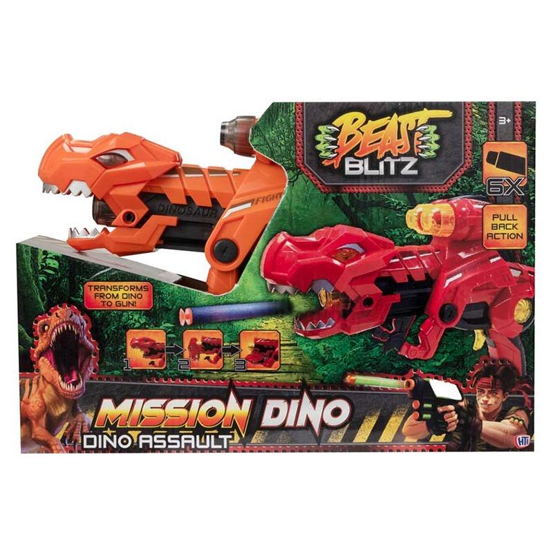 Beast Blitz Dino Assault Dart Gun