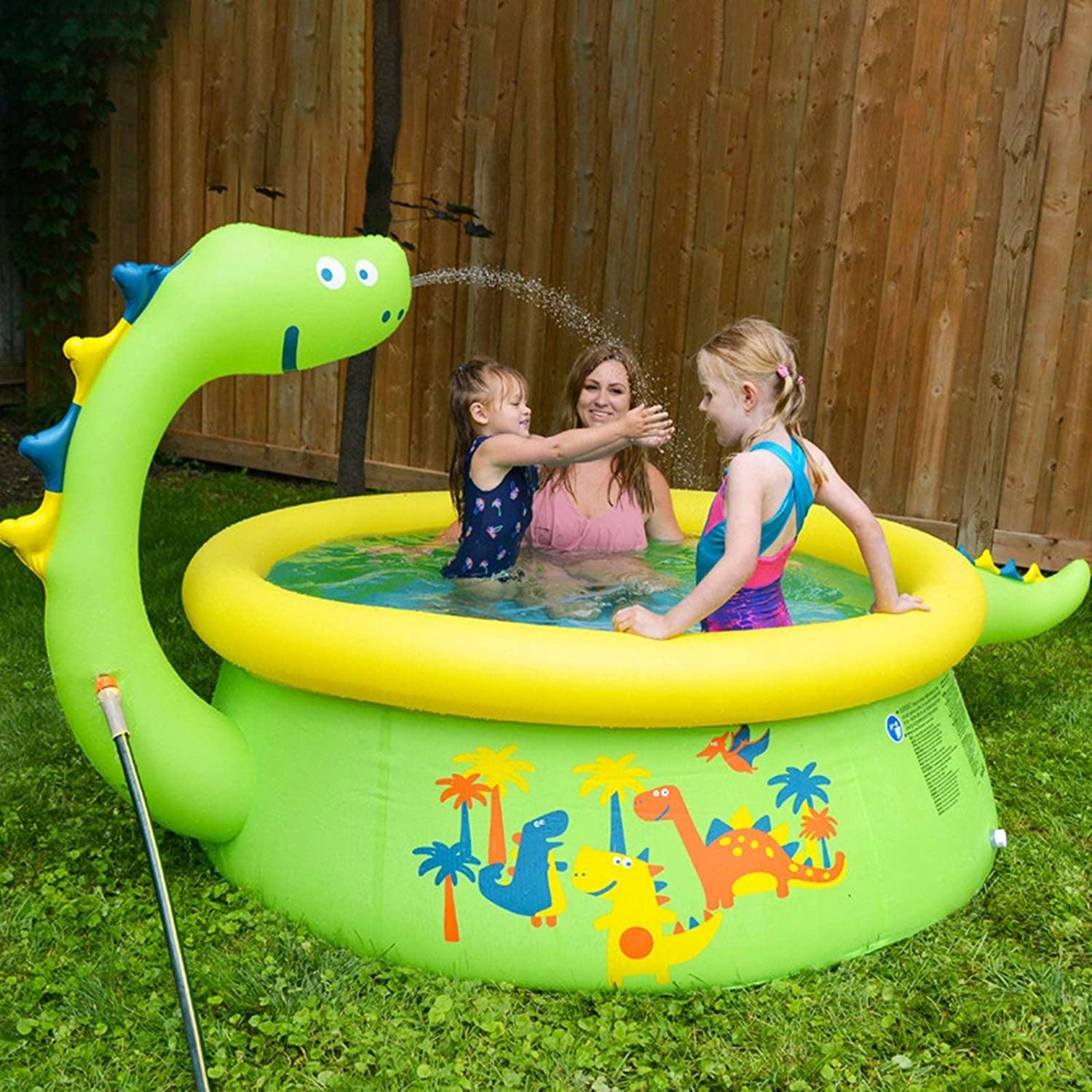 Sun Club Dinosaur 3D Spray Pool
