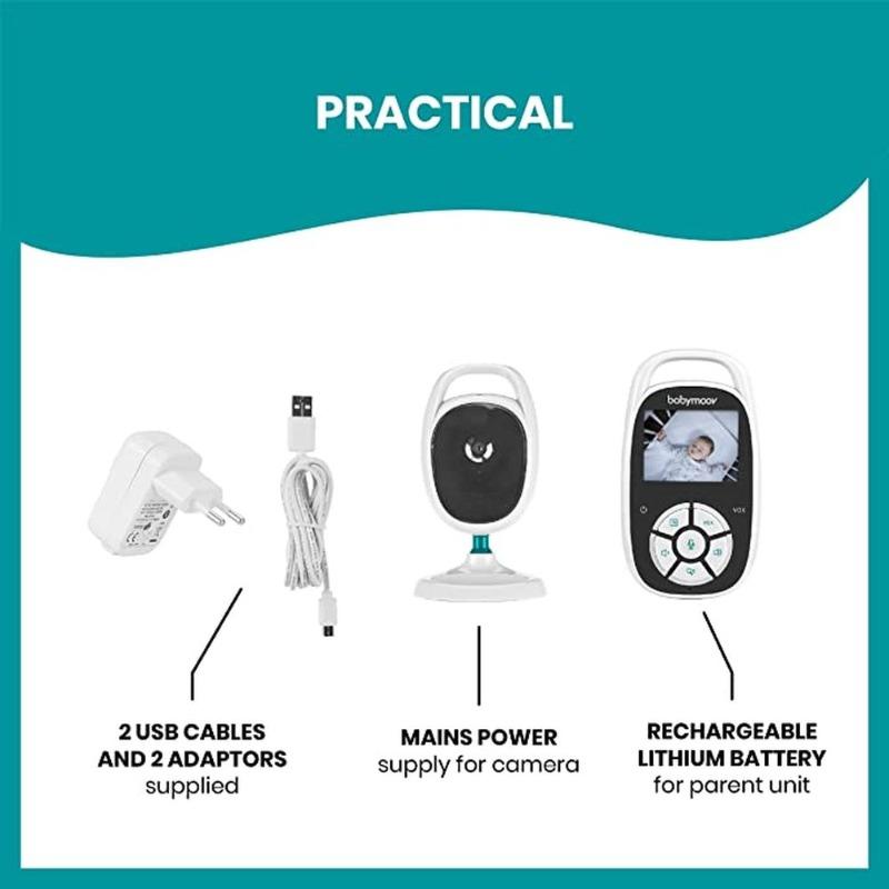 بيبي مووف - شاشة رقمية لمراقبة الأطفال بالفيديو