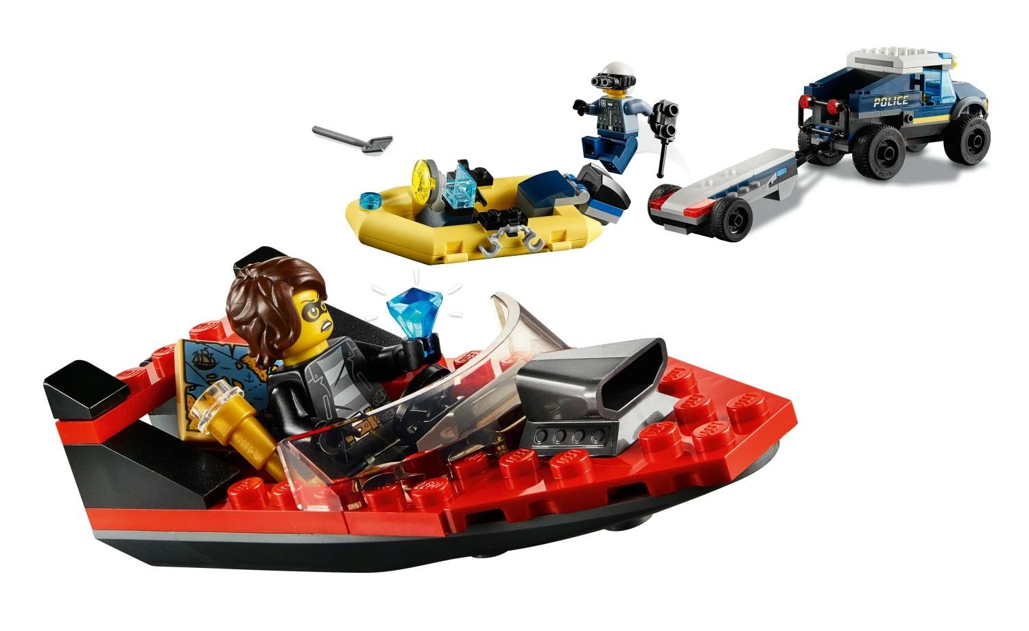 LEGO City Elite Police Boat Transport