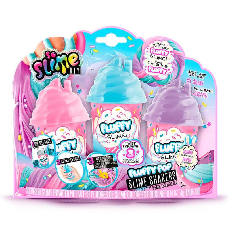 So Slime DIY - Fluffy Pop Slime Shaker 3-Pack