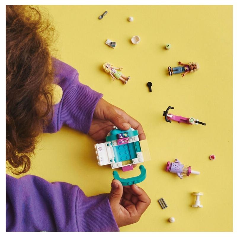 LEGO Friends Mobile Bubble Tea Shop Building Toy Set - 109 Pcs