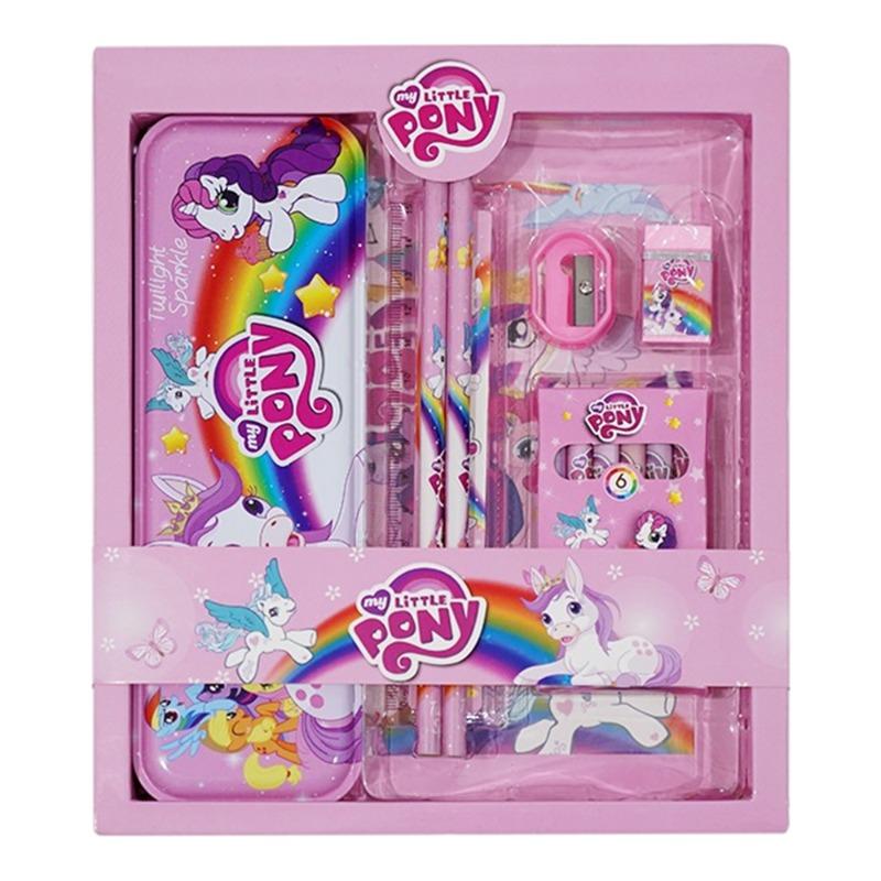 8 in1 Mix Stationery Gift Set for Kids - My little Pony