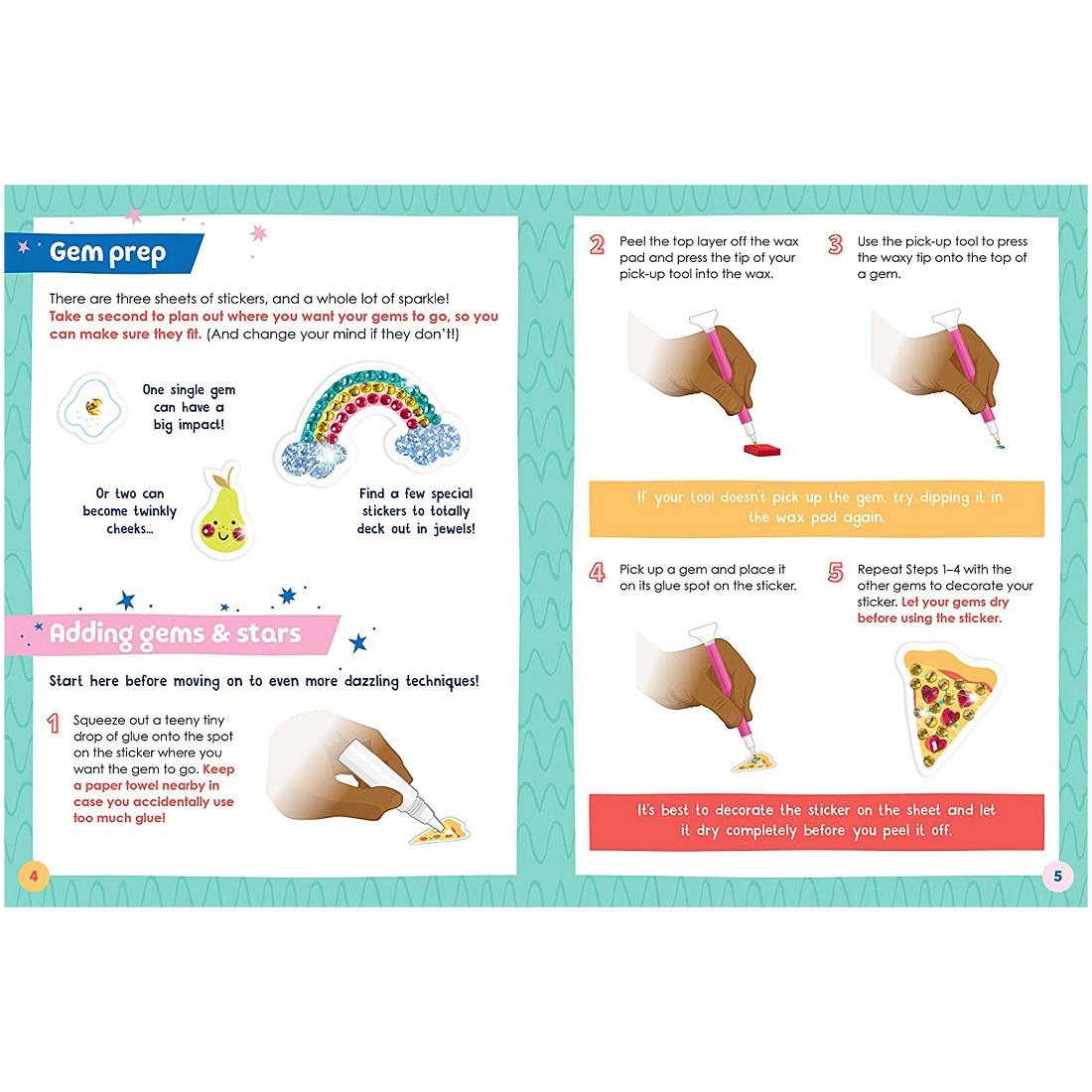 كلوتز - اصنع ملصقات الأحجار الكريمة الخاصة بك