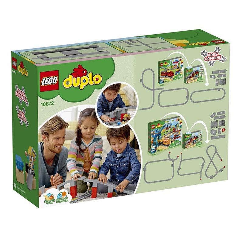 ليجو - بناء جسر ومسار قطار المدينة