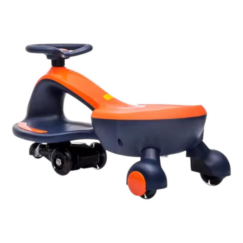 Electric Swing Car - Orange and Blue