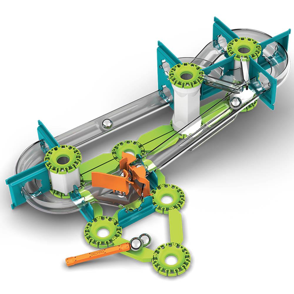 جيوماج - مجموعة بناء مضمار السباق بالجاذبية - 67 قطعة