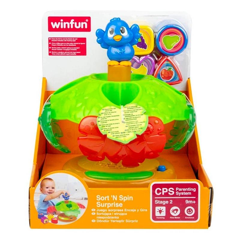 وين فن - لعبة الطائر فارز الأشكال