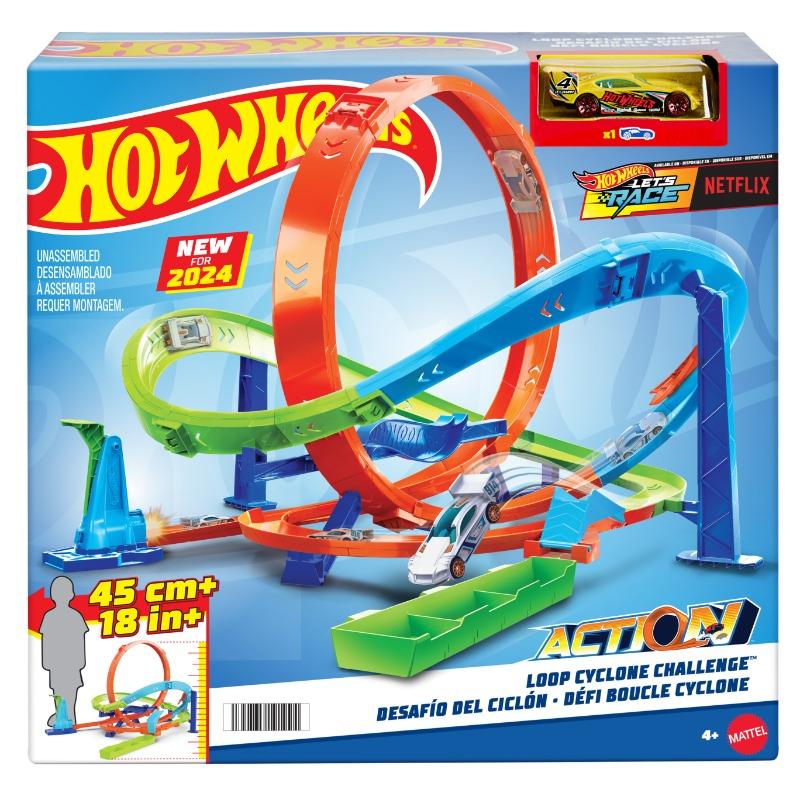 Hot Wheels Motion Ring Hurricane Challenge Track Set