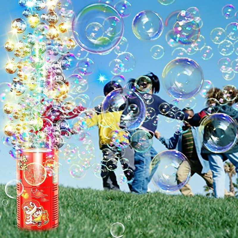 Bubble Machine Atmosphere With Light And Music