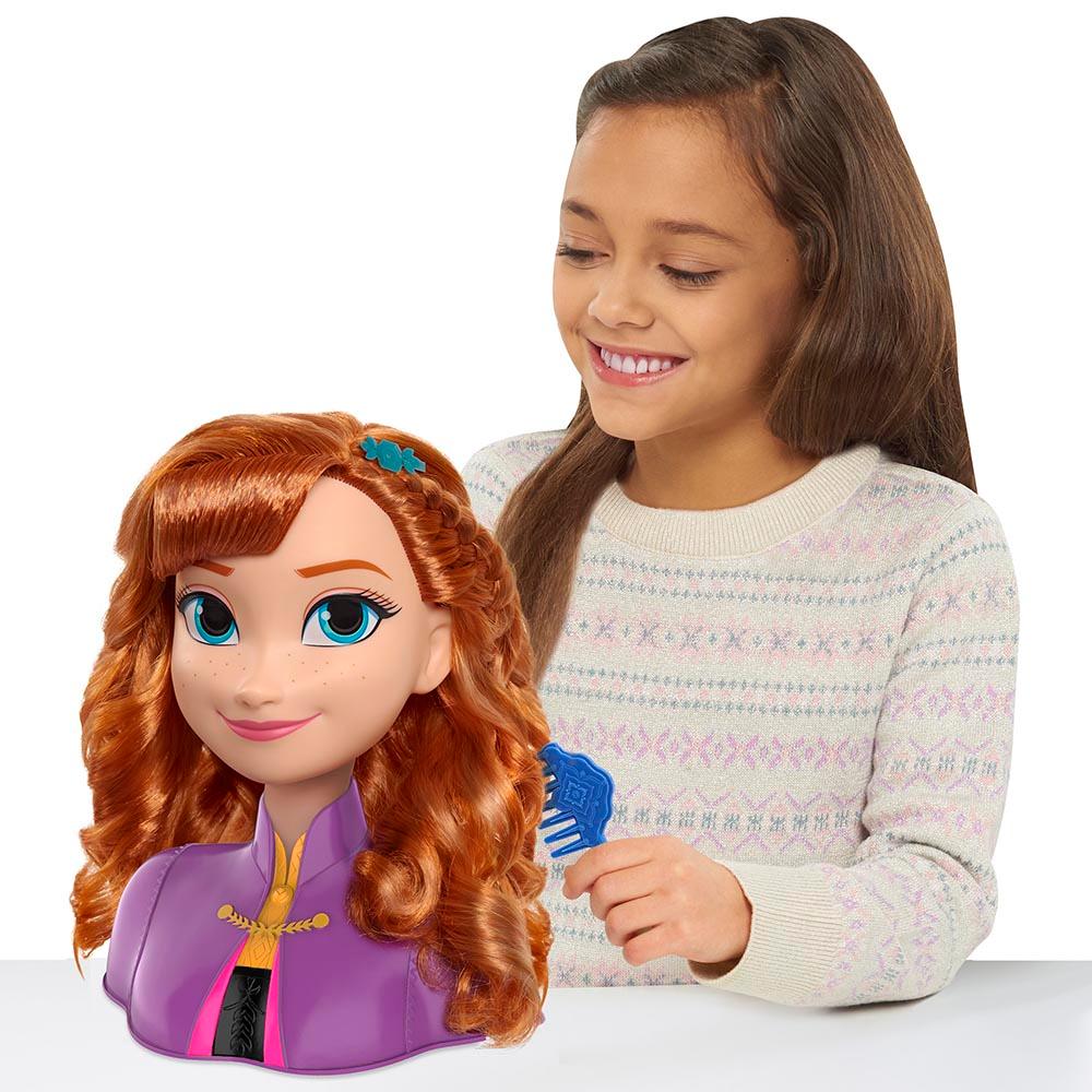 Disney Frozen 2 Anna Styling Head Doll
