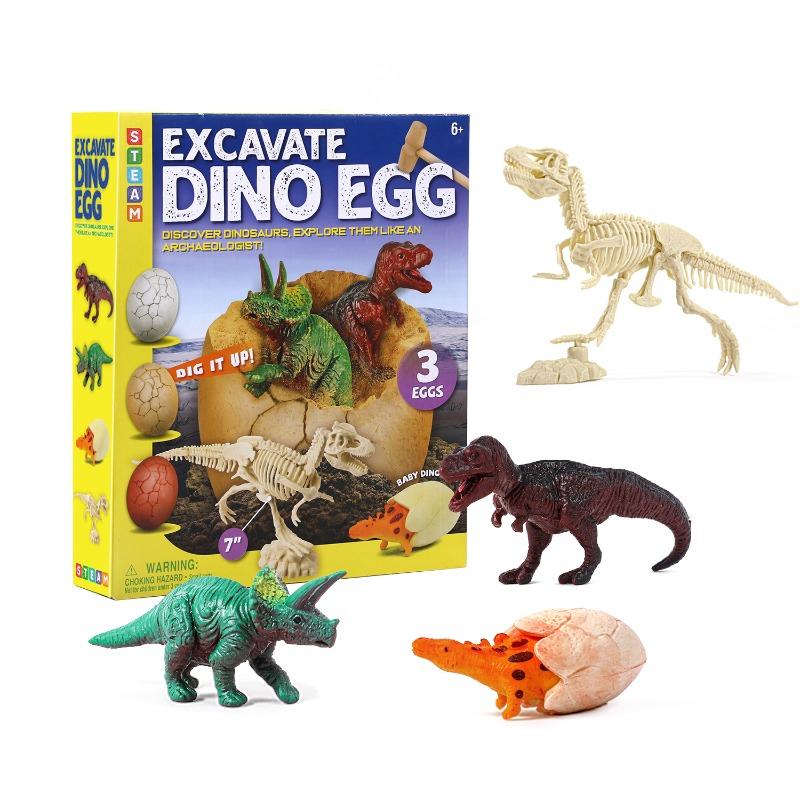 Excavate Dino Egg Set