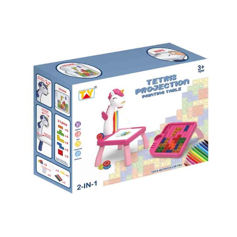 Tetris Projection Painting Table – Multifunction Learning Toy