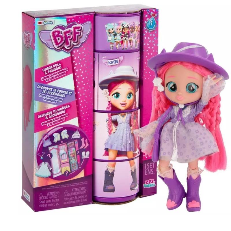 باقة دمى الصديقات (دمية بي إف إف كاتي 8 إنش + دمية إسينشال كلاود هيروز)