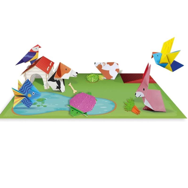 افينير اوريغامي - اصنع عالم الحيوانات الاليفة