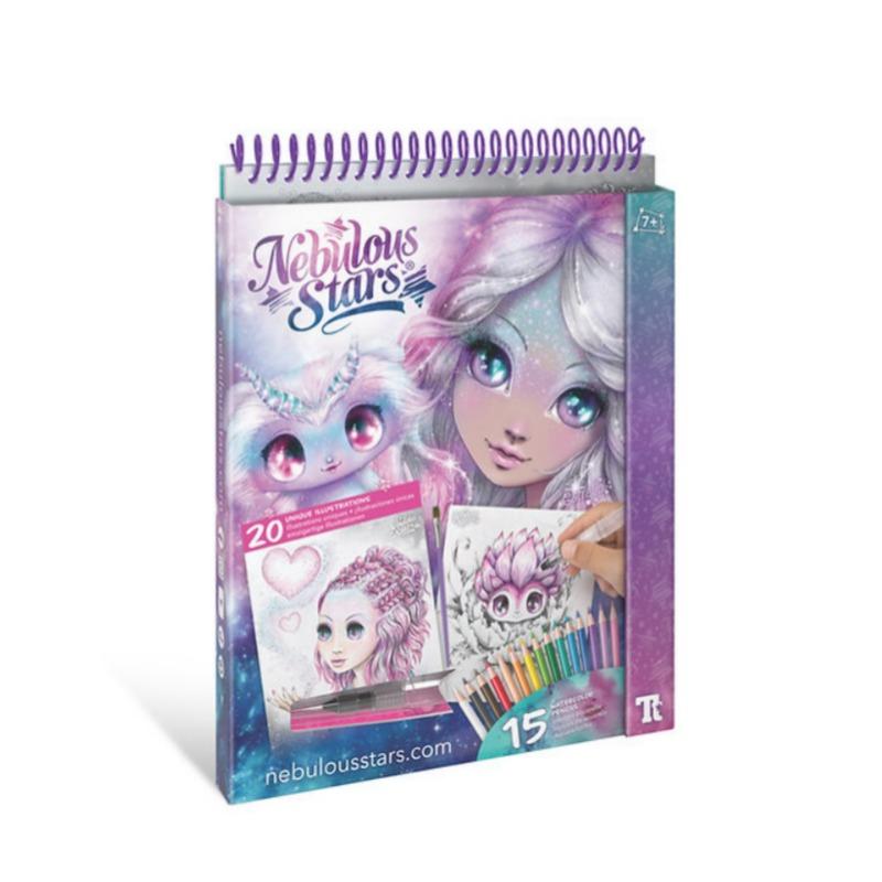 Nebulous Stars - Watercoloring Book Set