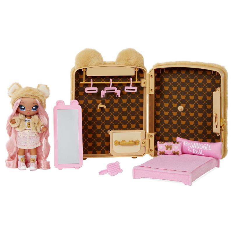 Na! Na! Na! Surprise 3-In-1 Backpack Bedroom Playset - Sarah Snuggles