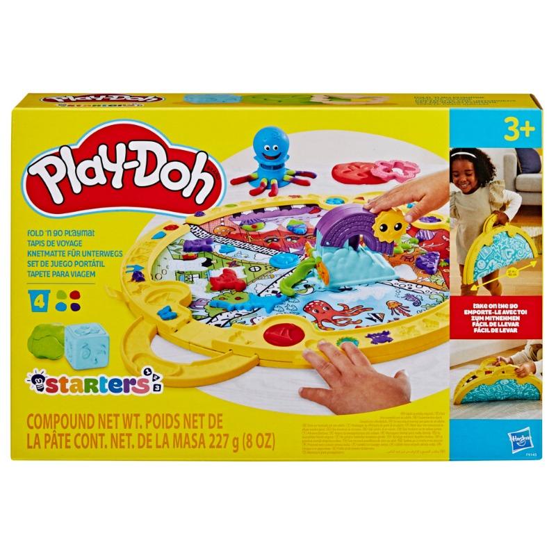 Play-Doh Foldable Play Set with 19 Accessories