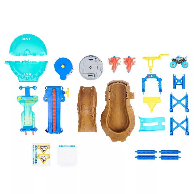 مونستر جام - مجموعة لعب محطة غسيل سيارة ميجالدون