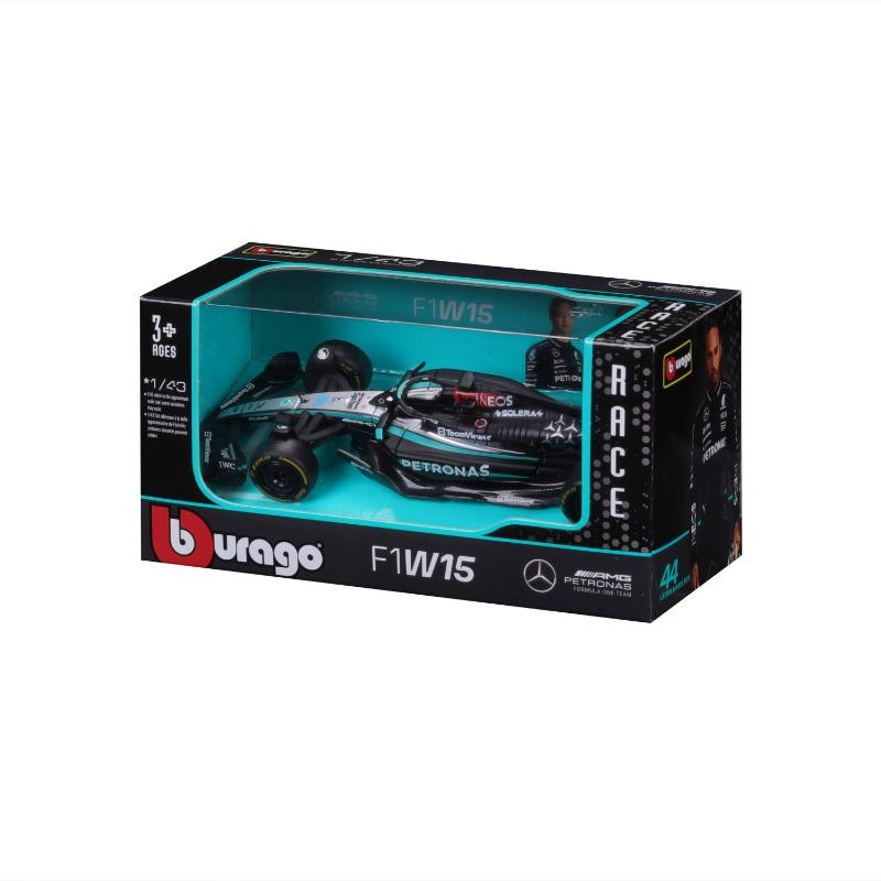 Bburago Mercedes AMG F1 W15 1 43 Die Cast Model Car