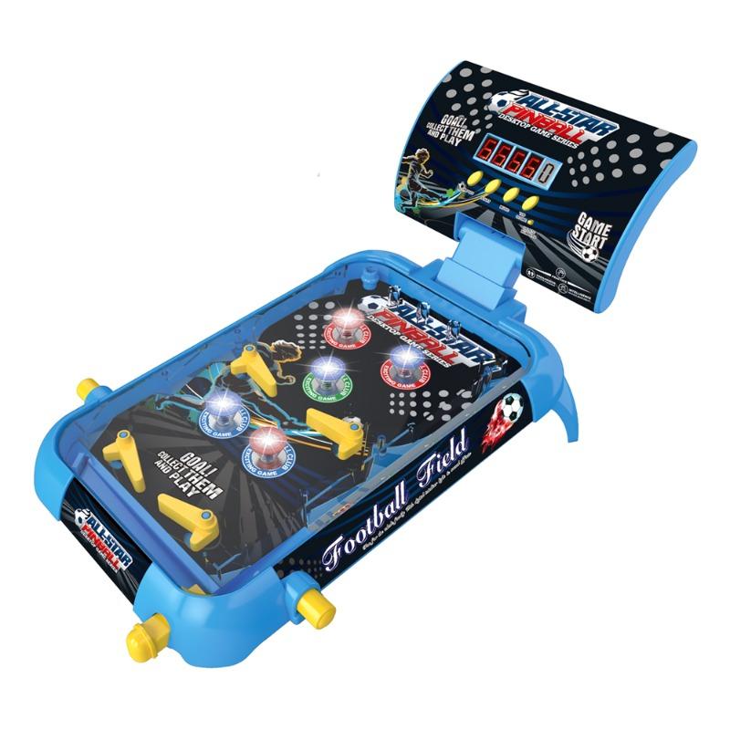 Foosball and Pinball Table with Light and Music Counters