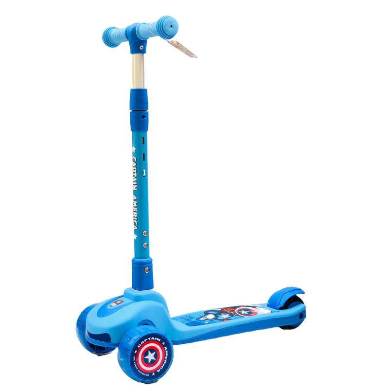 Marvel Captain America Twist And Roll 3 Wheel Scooter