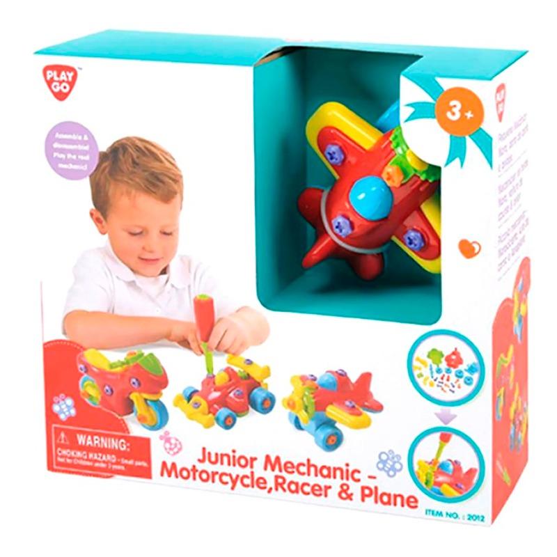 المجموعة الميكانيكية من الطائرة والدراجة النارية وسيارة السباق