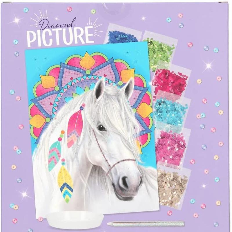 توب مودل - مجموعة تزيين حصان مس ميلودي بالترتر