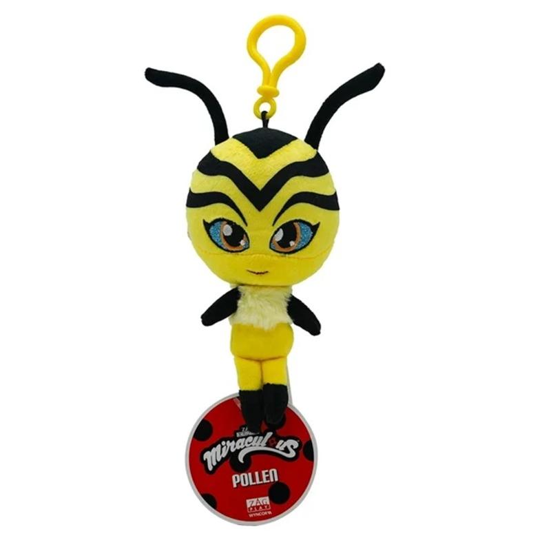 Miraculous Pollen Kwame Figure Plush Medallion 12cm