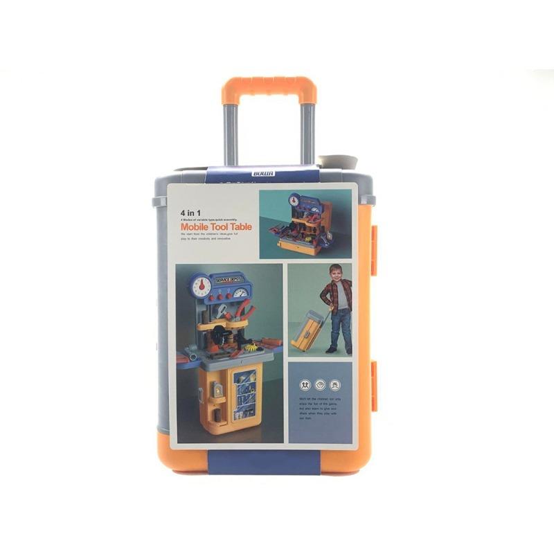 4-in-1 Mobile Tool Trolley Case for Kids