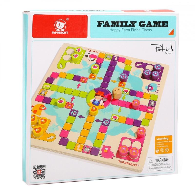 TopBright Happy Farm Flying Chess