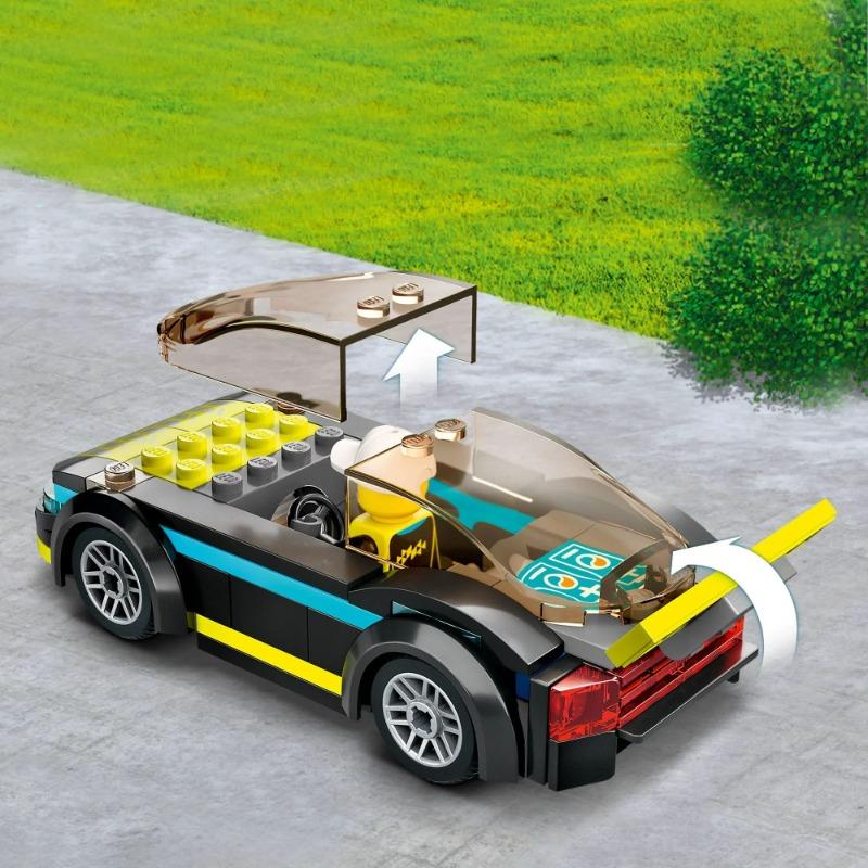 LEGO City Electric Sports Car Building Toy Set - 95 Pcs