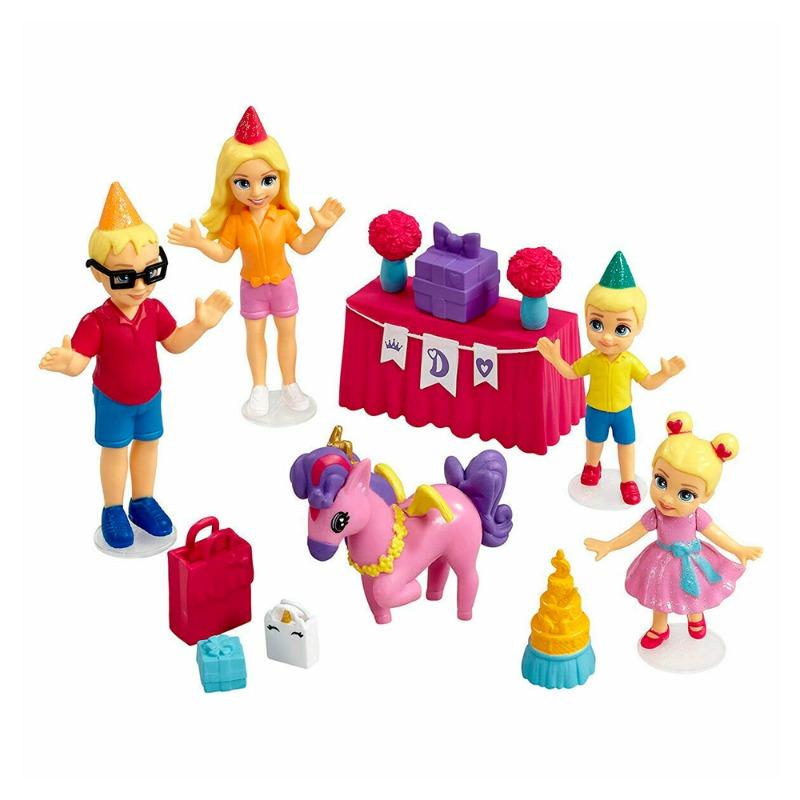 لوف ديانا - مجموعة لعب حفلة عيد الميلاد مع 5 شخصيات